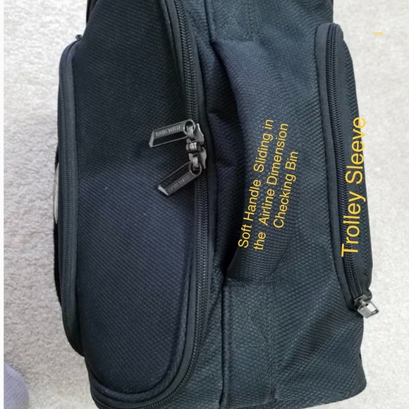 NWT Travel Select 16" UnderSeat Soft Side Black Rolling Carry on - Picture 3 of 6